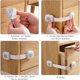 thumbnail image 2 of Bloque de puerta de seguridad para bebés 6 piezas, Cerradura de cajón Pestillos de armario y seguridad para refrigerador Protección de armario infantil Hogar de bebé, 2 of 5