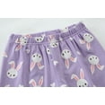thumbnail image 6 of FEDPOP Girl Rabbit Pajamas Easter Sleepwear Girls Pjs Short Set 7T, 6 of 8