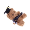 thumbnail image 4 of Osito de peluche de graduación con birrete y borla. Adorable osito de peluche para fiestas., 4 of 8