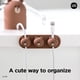 thumbnail image 2 of Botones magnéticos para gestión de cables elago LINE Friends Brown, 2 of 8