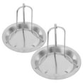 thumbnail image 5 of SEWCHICS Chicken Roaster Cooker Roaster Rack Stainless Steel Vertical Roasting 2Pcs, 5 of 7