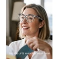 thumbnail image 3 of 3-Pack Women Reading Glasses with Blue Light Blocking and Anti-Glare Features +2.50, 3 of 7