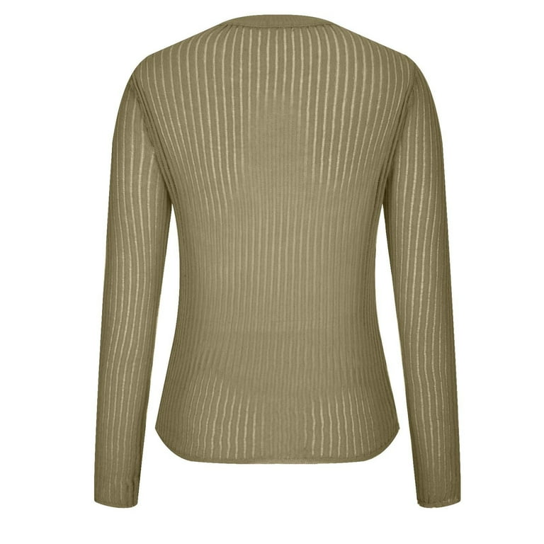 Samickarr Women's Sheer See-Through Top with Crew Neck Samickarr Women's Sheer See-Through Top with Crew Neck