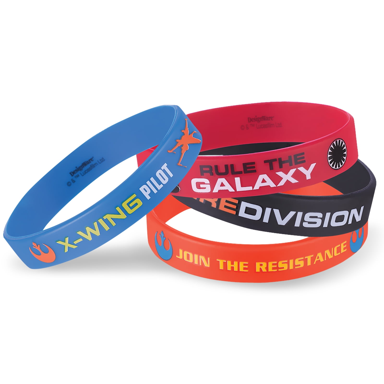 Star Wars Episode VII the force Awakens Rubber Bracelets