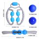 thumbnail image 3 of 5 bolas de rodillos de masaje muscular con bolsa de almacenamiento para profundidad, 3 of 8