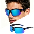 thumbnail image 2 of HEVRJEWJD Cycling Sports Glasses For Running Driving Outdoor Sun Shield High-Performance Eyewear For All Ages And Versatile Frame Design D One Size, 2 of 9