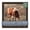 Brown Suede, variant on Dark Red Suede Picture Frame Mat for 31x31 Frames - Fits 26x26 Photos - 1 Mat