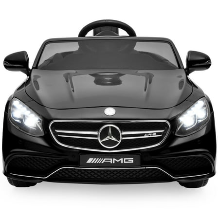 Best Choice Products Kids 12V Licensed Mercedes-Benz S63 Coupe Ride On Car, w/ Parent Remote Control, AUX Function, 3 Speeds - (Best Games For Long Car Rides)