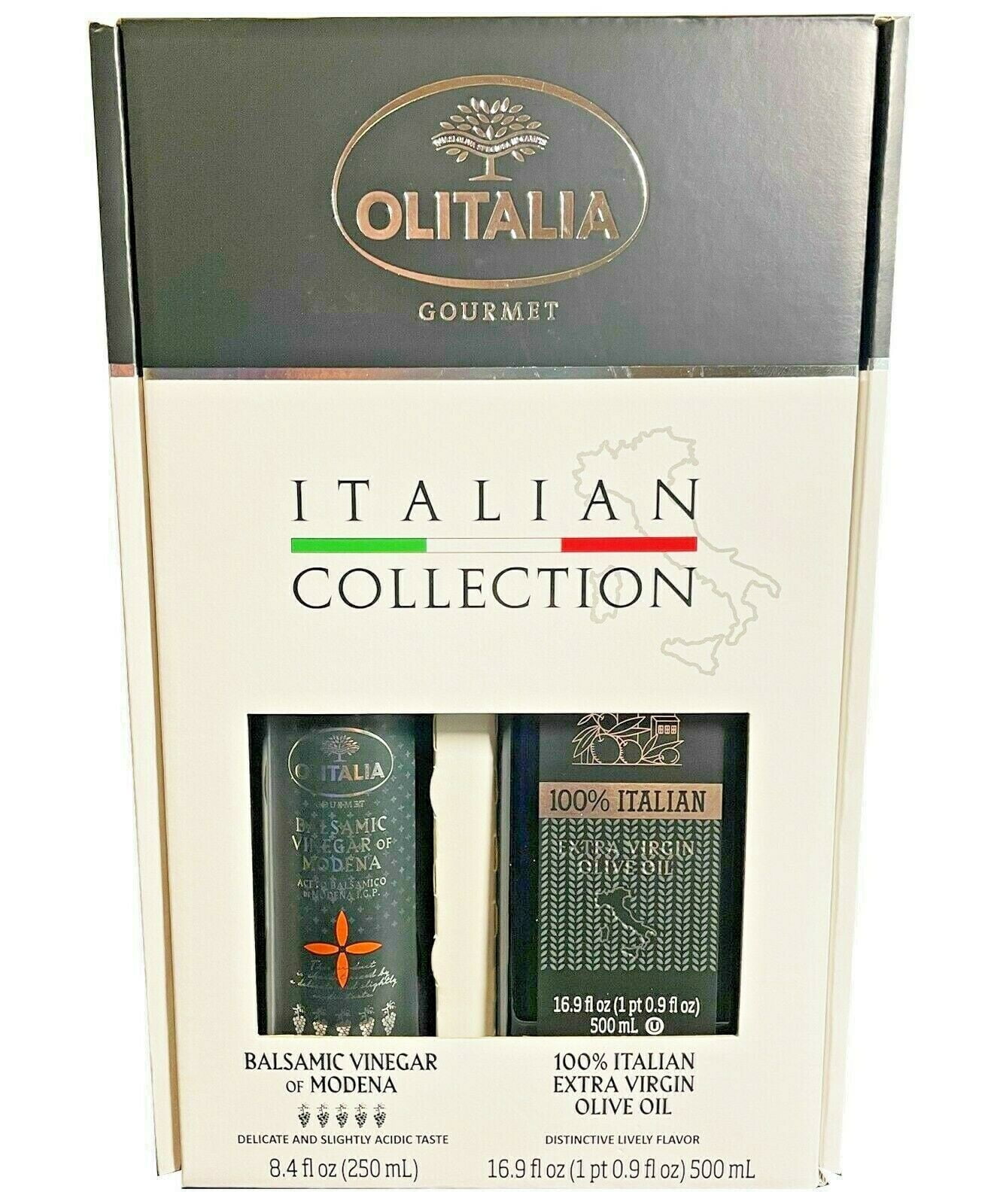 Olitalia Italian Collection Olive Oil & Balsamic Vinegar Set, 750mL (25.3 Fl Oz)