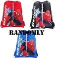 thumbnail image 3 of Spiderman Character Authentic Licensed Red Drawstring Bag, 3 of 3