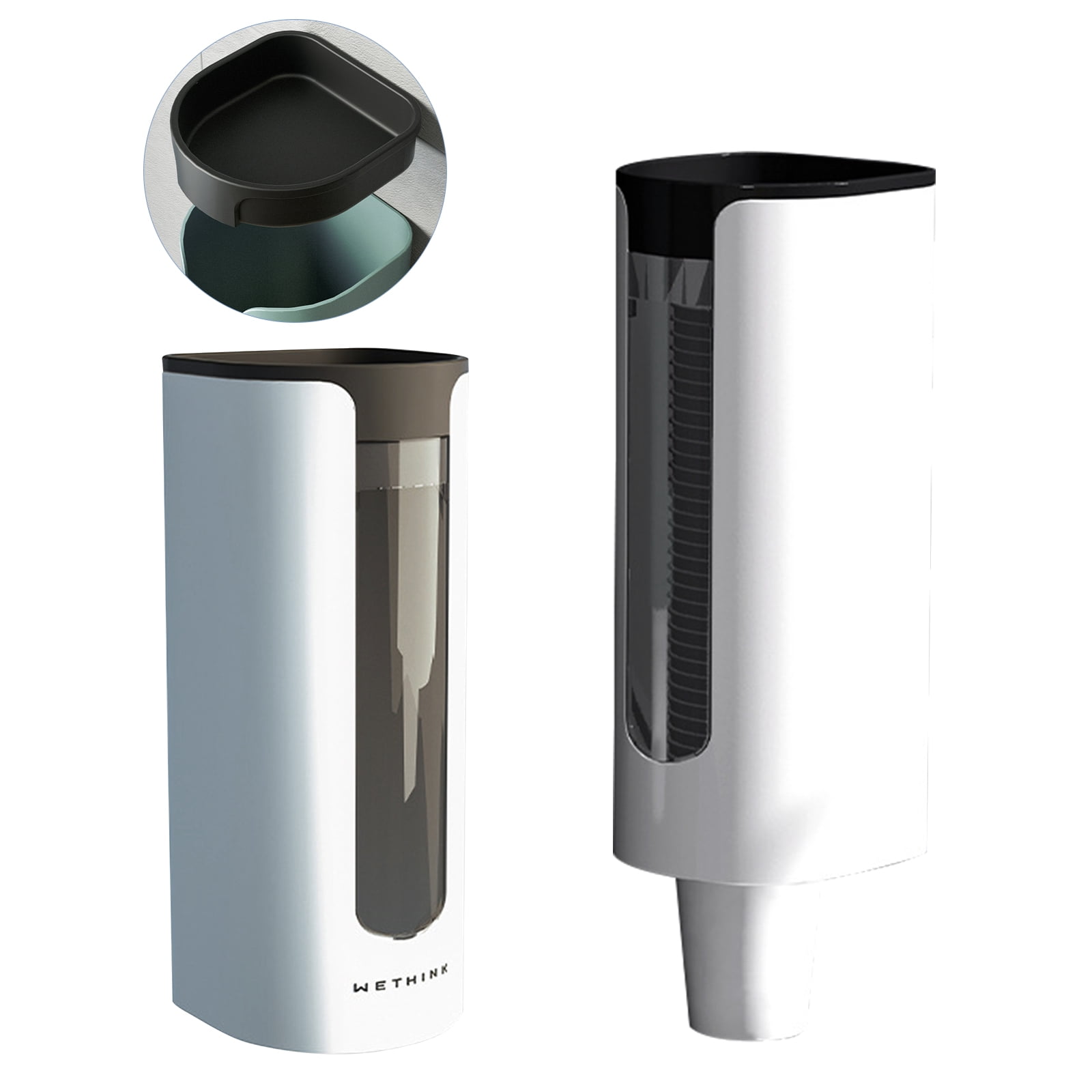 H HUKOER Cup Dispenser Wall Mounted Water Cooler Cup Holder 3oz5oz