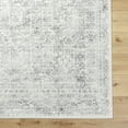 thumbnail image 6 of Livabliss Area Rugs for Living Room, 9ft Round Roma Traditional Gray Round Rug, Bedroom Dining Room Home Decor Stain Resistant Carpet (7'10" x 7'10"), 6 of 9