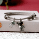 thumbnail image 4 of Set De 2 Pulseras De Imán De Astronauta Para Parejas, 4 of 7