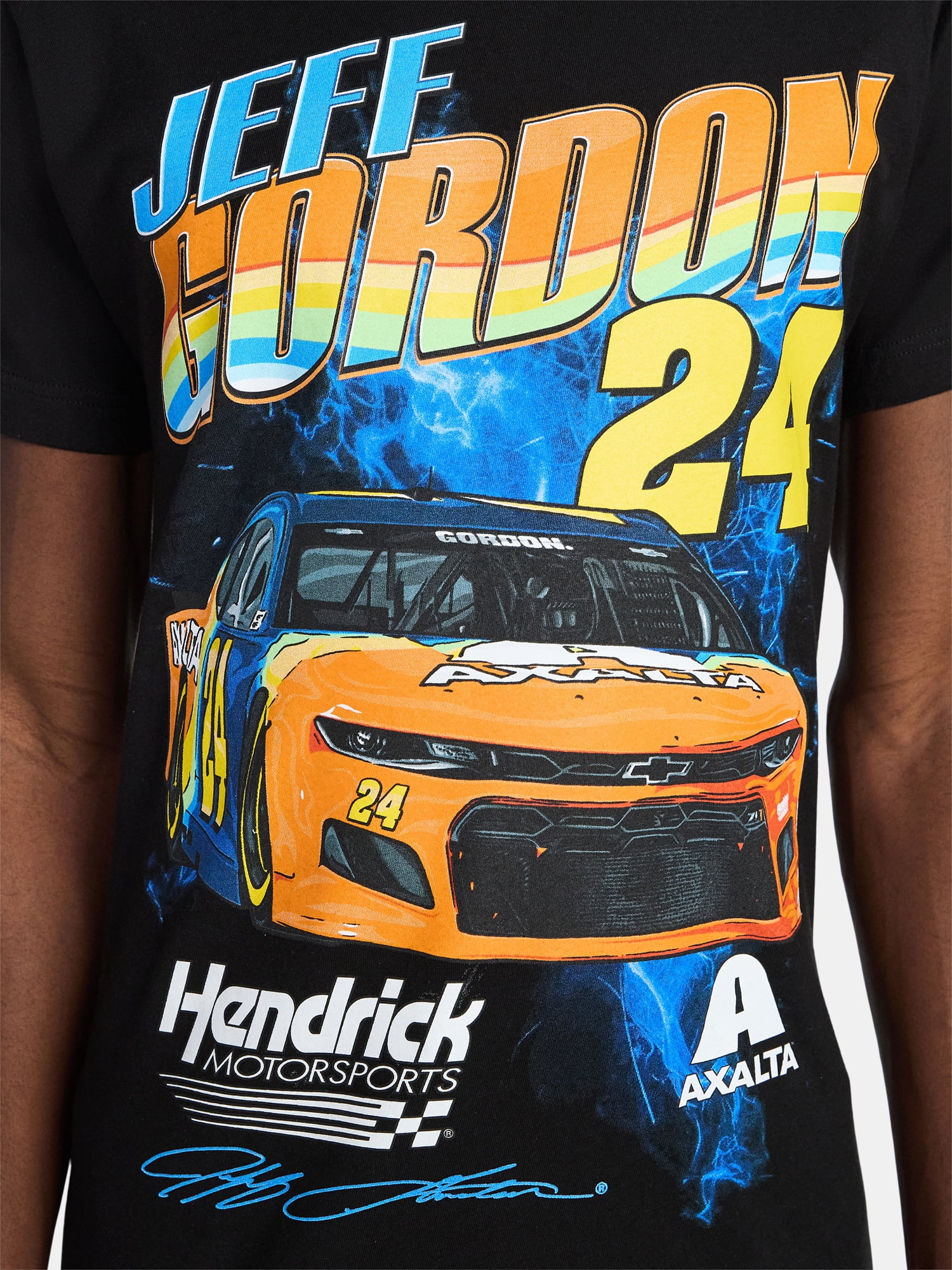 Jeff Gordon Men's and Big Men's Cotton Graphic Tee, Sizes S-3XL