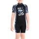 thumbnail image 1 of Traje de buceo traje de buceo secado rápido de una pieza cuello redondo traje de baño anti-medusas tamaño múltiple para snorkeling surfing sandbeach boys Negro m seitruly OD003687-10, 1 of 6