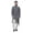 Slate Gray, variant on Atasi Printed Ethnic Kurta With White Churidar Pajama Set For Men Summer Wear