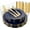 Blue, variant on NOCCUR 175PCS Blue Plastic Plates with Disposable Silverware - Include 50 Blue Disposable Plates with Gold Rim,75 Gold Cutlery,25 Cups,25Napkins for Party/Wedding/Birthday/Labor Day
