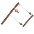 thumbnail image 2 of 1 Set of Suspending Parrot Toy Household Bird Swing Parrot Chewing Swing Bird Accessory, 2 of 9