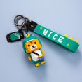 thumbnail image 4 of Cartoon Tiger Keychain Doll With Gold-plated Ring For Wallet And Key Decoration - Creative And Cute Wholesale Gift Keychain - Jxlgv, 4 of 5
