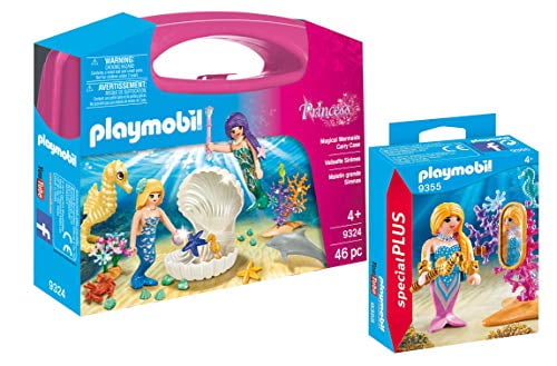 playmobil magical mermaids carry case