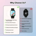 thumbnail image 3 of SHANNA Kids Smart Watch for Boys Girls Aged 4-12,  1.83'' HD Touch Screen with 30 Games and 140 Learning Cards, Music Player Camera Pedometer Story Telling, Black, 3 of 11