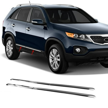 Chrome Side Door Streamer Trim Set Cover Sets For Clio IV (2012