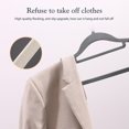 thumbnail image 3 of 10 perchas de flocado antideslizantes para el hogar (beige), 3 of 5