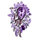 thumbnail image 1 of Broche de imitación Hugo Bling Bling Totalmente enjoyado, 1 of 10