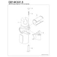 thumbnail image 3 of Kingston Brass GB14KXA1 Handheld Shower Slide Bar Bracket in Polished Chrome, 3 of 4