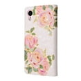 thumbnail image 2 of RFID Blocking Case For iPhone XS Max Wallet Case for Women with Credit Card Holder, Cute Pattern Flower Designed Hand Strap Flip PU Leather Stand iPhone XS Max, Love Rose, 2 of 8