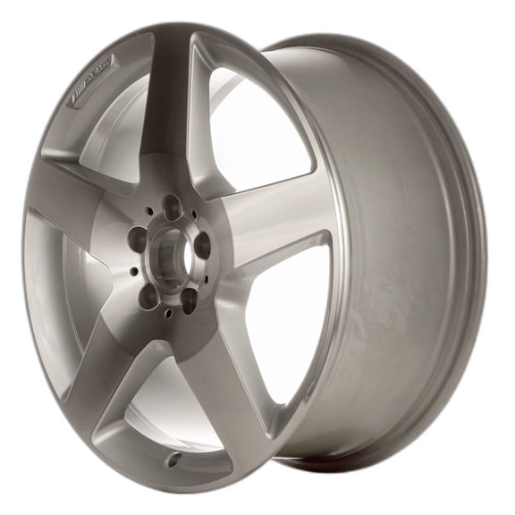 2012-2014 Mercedes ML550 19" Machined Silver OEM Factory Wheel Rim A1664011902
