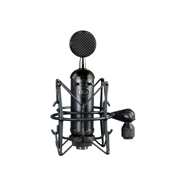 Logitech for Creators Blue Blackout Spark SL XLR Microphone For Studio, Recording, Podcast, Streaming Mic -Warm And Smooth Sound
