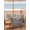 Gray, Blue, White, variant on Outdoor Tablecloth with Umbrella Hole & Zipper, Summer Palm Tree Rectangle Tablecloth 54x80 Inch, Tropical Plants Botanical Vintage Patio Table Cover Waterproof Table Cloth for Picnic/Party