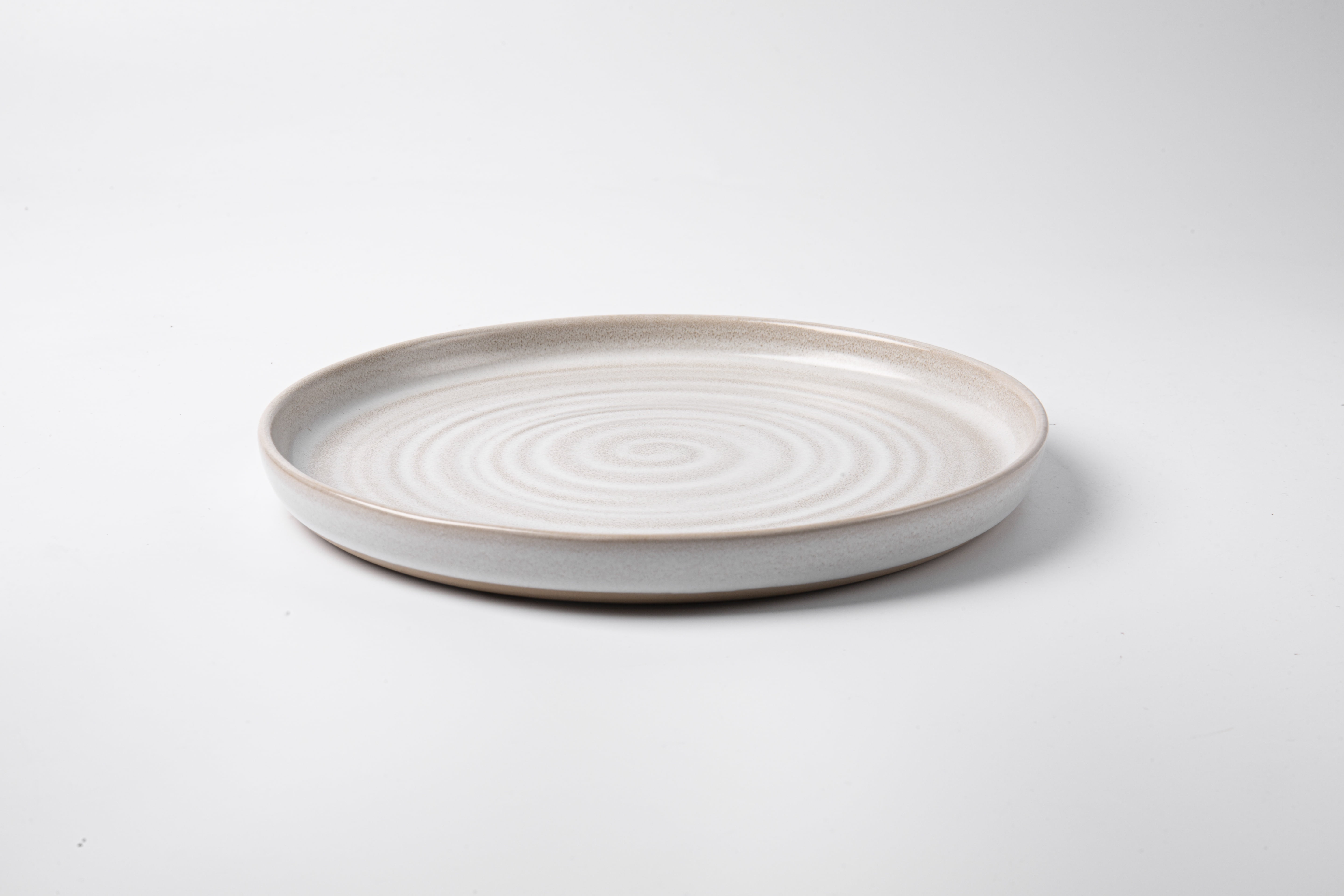 Better Homes & Gardens-Collins Cream Stoneware Round Salad Plate