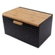 thumbnail image 4 of Caja de madera para guardar pan, caja de madera para guardar pan, caja de madera para guardar alimentos, caja de madera para guardar pan, artesanía excepcional, 4 of 12