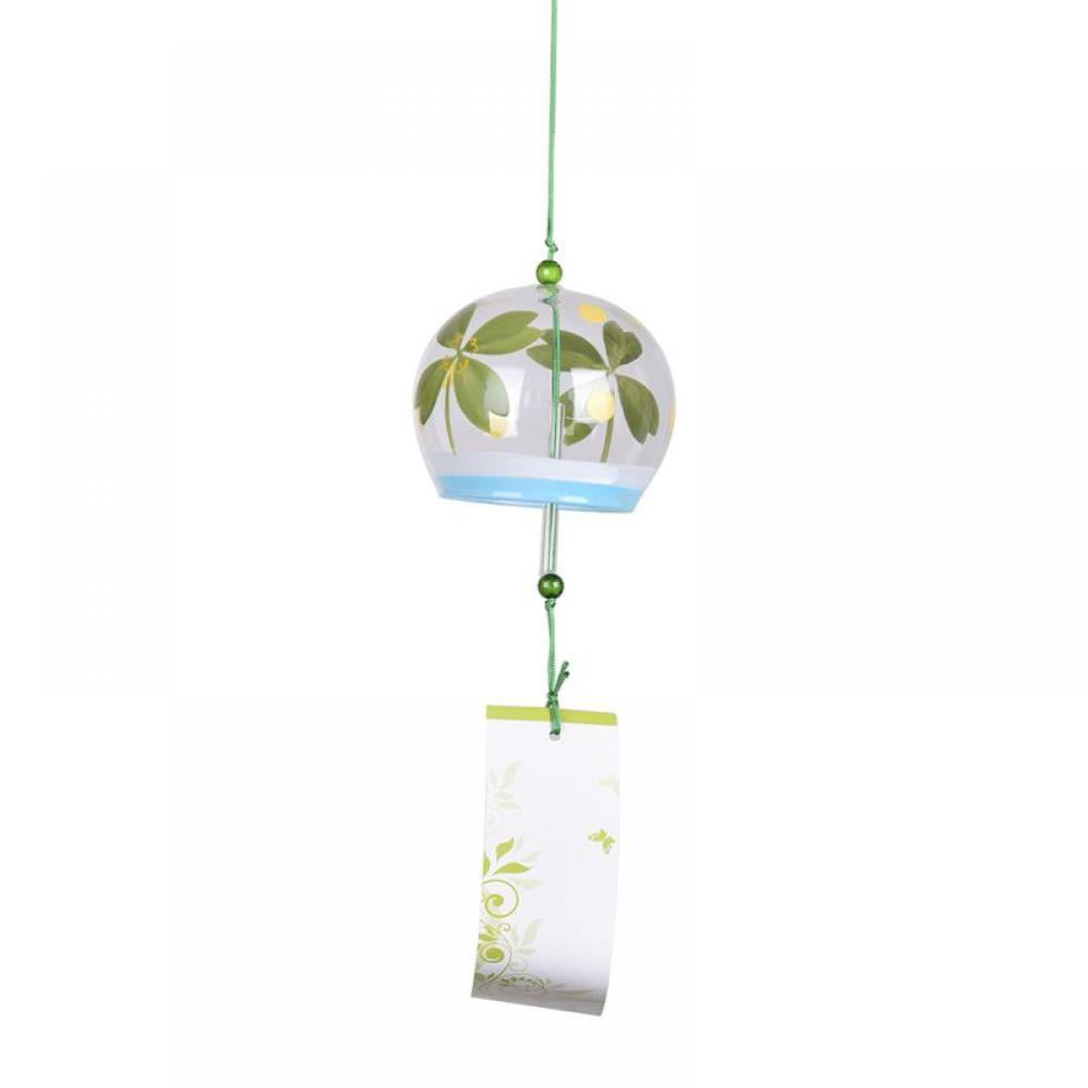 Japanese Style Glass Wind Chime Bell Bedroom Window Hanging Decoration