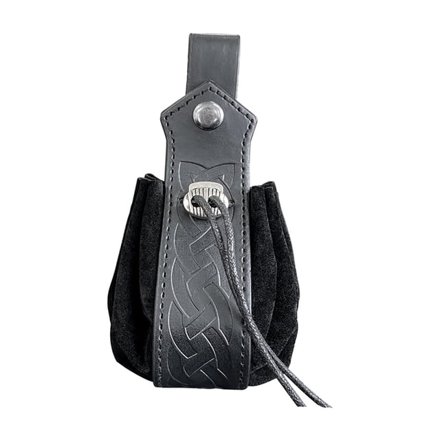 Monedero monedero cordón cinturón bolsa Steampunk impermeable para regalo presente Negro Yuyangstore Monedero