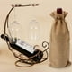 thumbnail image 2 of Zhuge 12 bolsas de regalo de vino con cordón, 13,78 × 5,9 pulgadas, reutilizables, para envolver botellas, para cumpleaños, bodas, fiestas (rojo vino), 2 of 5