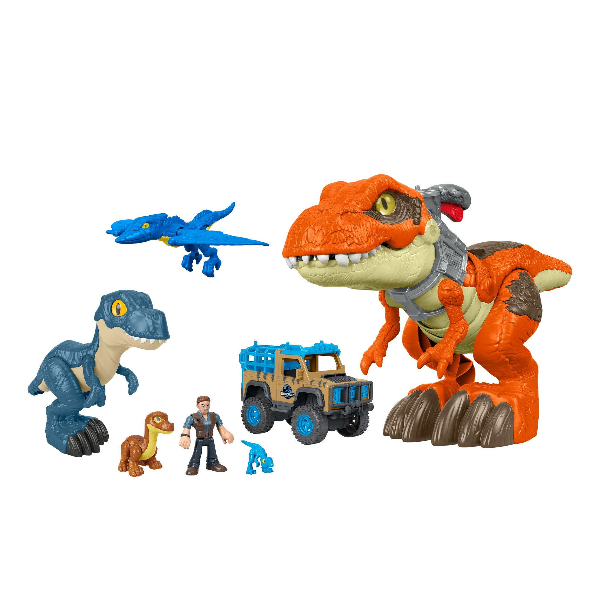 FMX85 for sale online Fisher-Price Imaginext Jurassic World Jurassic Rex Play Set 