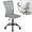Gray, variant on BIQWBIC Armless Mesh Desk Chair Mid Back Office Chair with No Arms, Gray