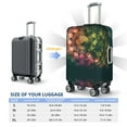 thumbnail image 6 of Bixox Washable Mandala Printed Luggage Cover, Fashion Suitcase Protector Fits for Medium luggage, 6 of 8