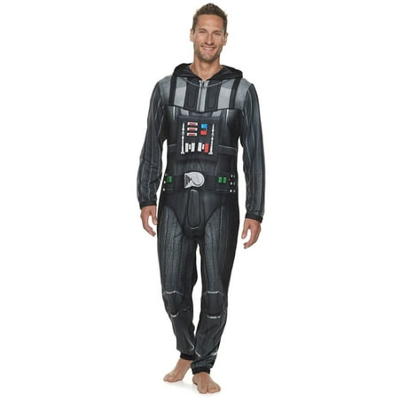 Star Wars Darth Vader Men's Hooded Union Suit