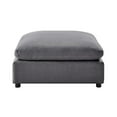 thumbnail image 6 of Comfort Pointe Casella Charcoal Fabric Extra Large 40 in. Square Ottoman, 6 of 6