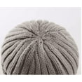 thumbnail image 3 of Wool Knit Cuff Short Fisherman Beanie for Men Women, Winter Warm Hats, 3 of 5