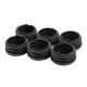 thumbnail image 3 of 24Pcs Plástico Tapa Final Tapa del Tubo Insertar Tapa Tapón 40mm Negro, 3 of 5