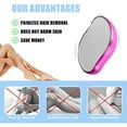 thumbnail image 3 of Crystal Hair Eraser, Hair Remover Stone, Soft Smooth Silky Skin, Nano Crystal Painless Exfoliation Hair Removal Tool for Men and Women, 3 of 7