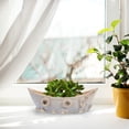 thumbnail image 3 of 1Pc Vintage Ceramic Boat Shaped Planter Random Color Flower Pot for Home Decor, 3 of 6