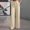 *Khaki, variant on ClodeEU Women's High Waisted Drawstring Stretch Wide Leg Pants with Pockets ,Casual Work and Lounge Trousers Black,Women's Plus L