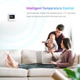 thumbnail image 4 of Termostato Termostato inteligente Wi-Fi Controlador de temperatura digital 5A para caldera de agua / gas Aplicación de calefacción Control remoto Control de voz Termostatos programables sema 1 1, 4 of 5