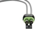 thumbnail image 3 of KarParts360 For Chevy Corvette 1993 1994 Multi-Purpose Pigtail | Oval | 2 Terminals | Male Terminal | 16 Inches / 406.4 Millimeters Wire Harness Length | Pin Terminal, 3 of 4